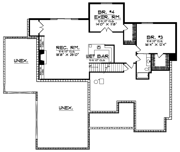 Lower Floor Plan: 7-626