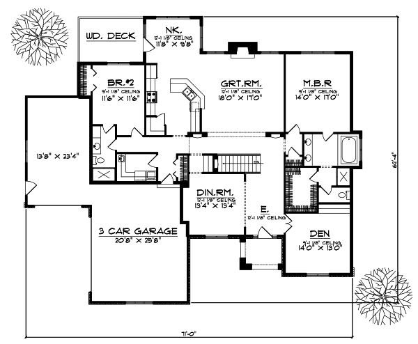 Main Floor Plan: 7-631