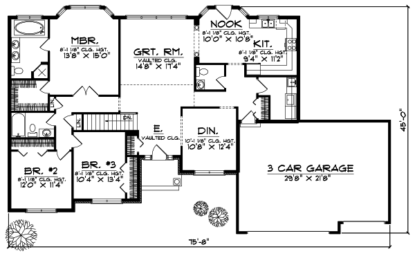 Main Floor Plan: 7-637