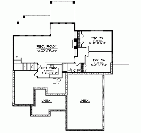 Lower Floor Plan: 7-639