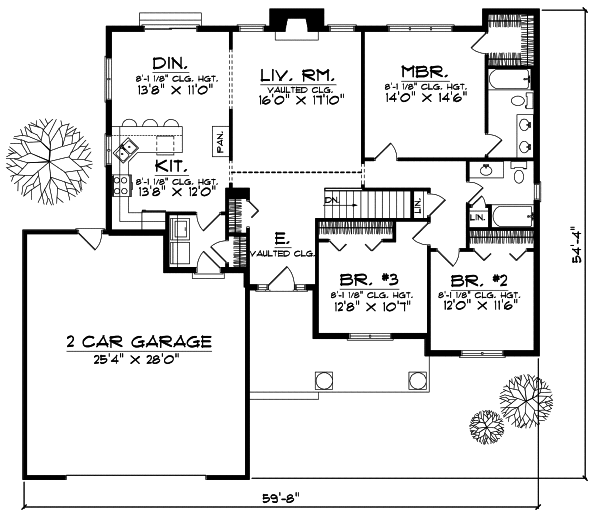 Main Floor Plan: 7-642