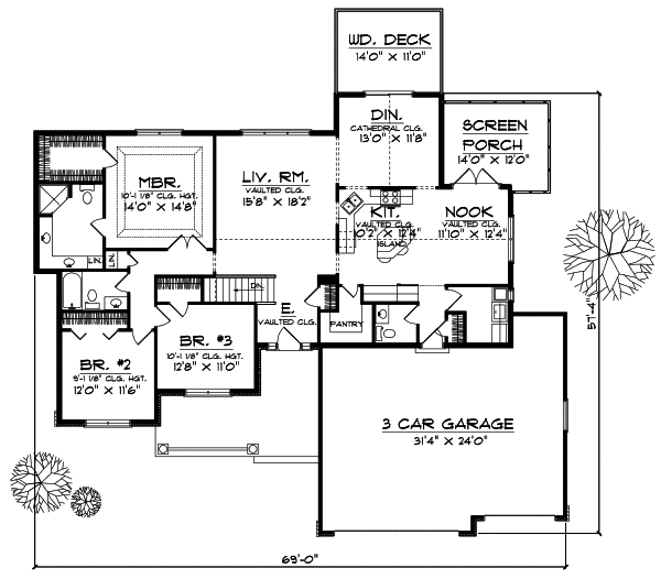 Main Floor Plan: 7-643