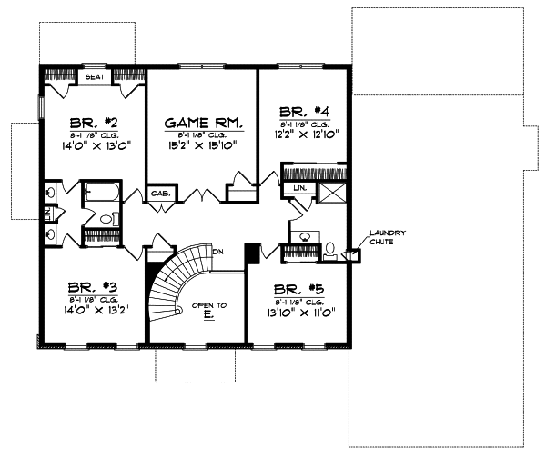 Upper/Second Floor Plan: 7-649