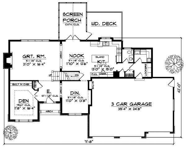Main Floor Plan: 7-653