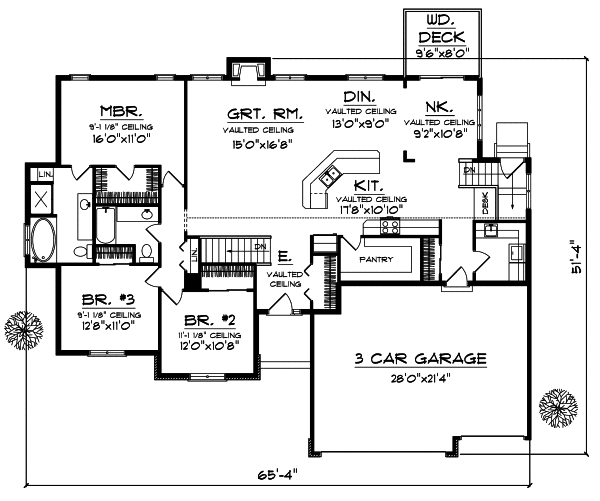 Main Floor Plan: 7-669