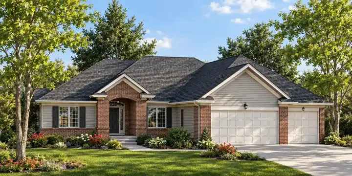 Traditional house plans 7-670 - front exterior, 2,003 sq ft, 3 bed, 2 bath house plans | Monster House Plans