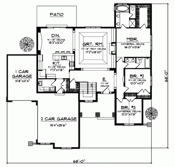 Main Floor Plan: 7-673