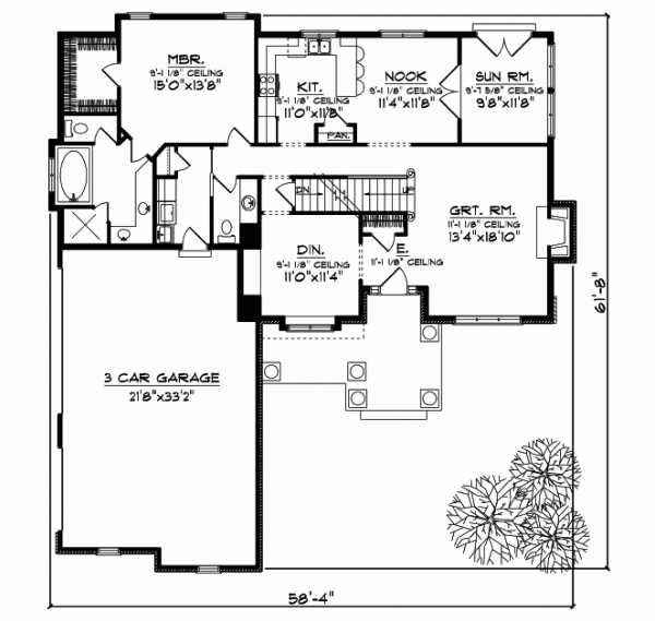 Main Floor Plan: 7-679