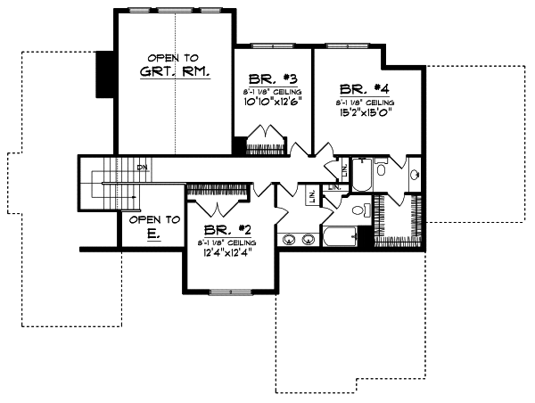 Upper/Second Floor Plan: 7-681