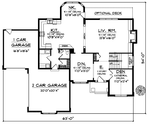 Main Floor Plan: 7-682