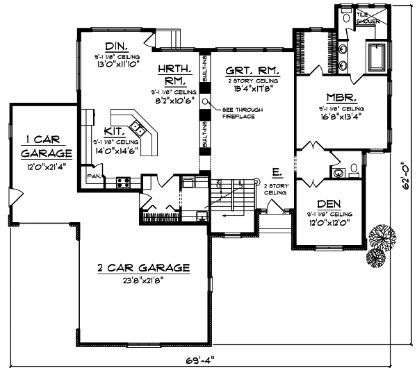 Main Floor Plan: 7-685