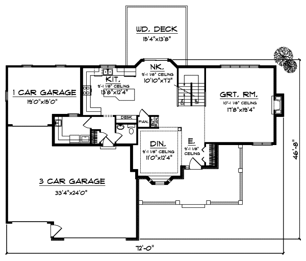 Main Floor Plan: 7-691