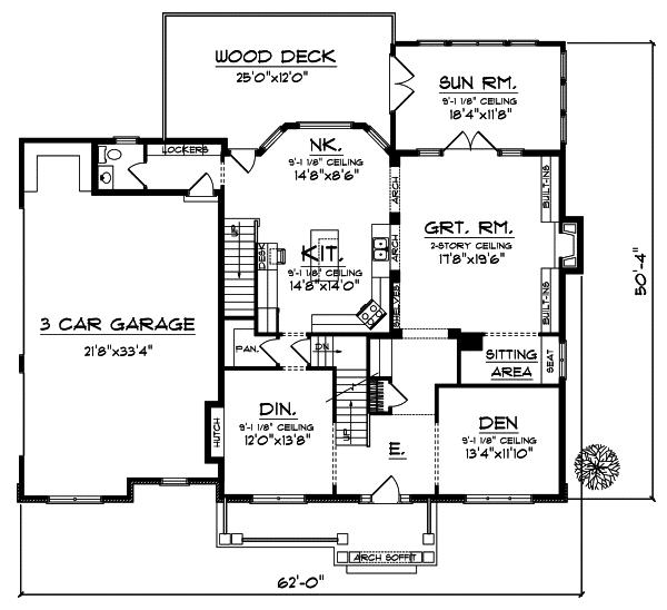 Main Floor Plan: 7-694
