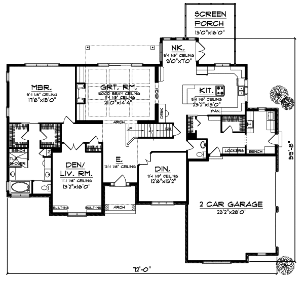 Main Floor Plan: 7-695