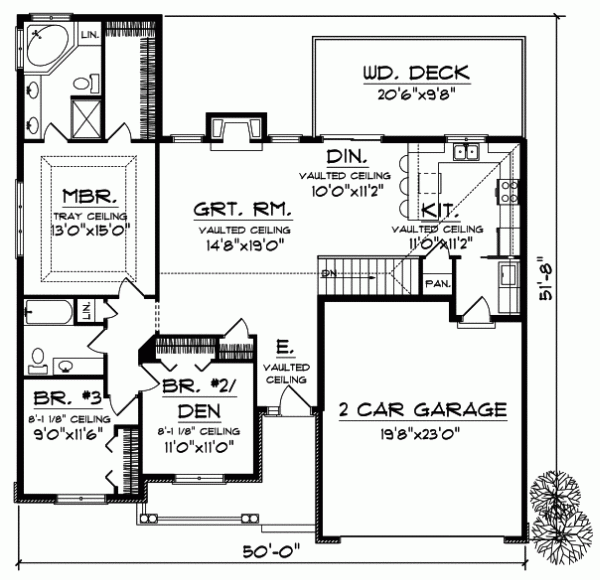 Main Floor Plan: 7-697