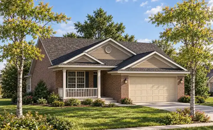 Traditional house plans 7-701 - front exterior, 1,918 sq ft, 3 bed, 3 bath house plans | Monster House Plans