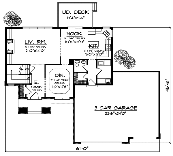 Main Floor Plan: 7-703