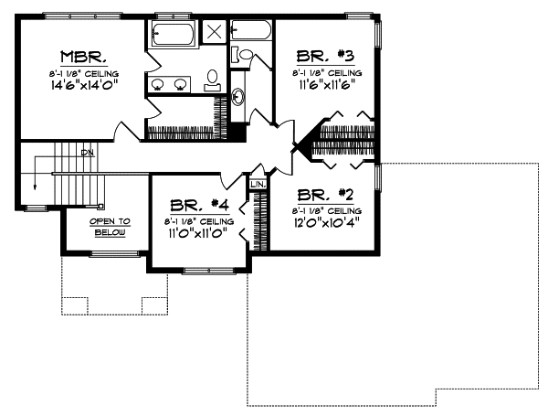 Upper/Second Floor Plan:7-703