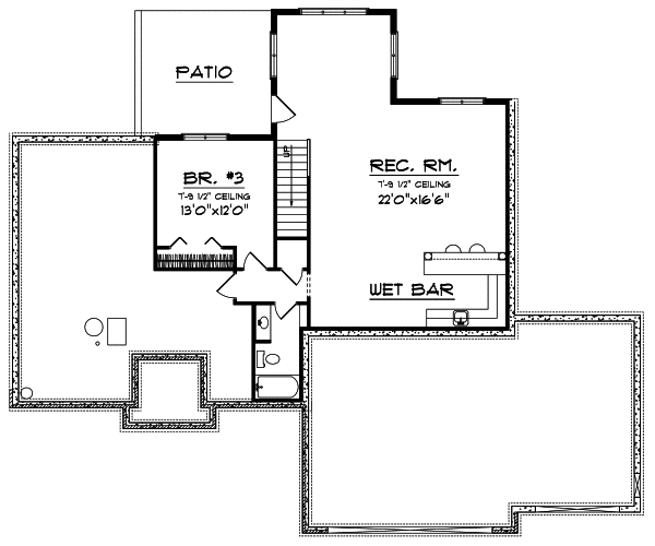 Lower Floor Plan: 7-708