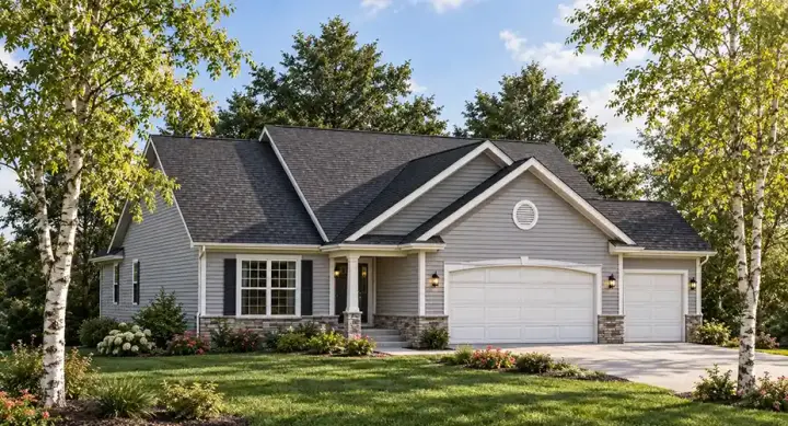 Traditional house plans 7-710 - front exterior, 2,787 sq ft, 4 bed, 3 bath house plans | Monster House Plans