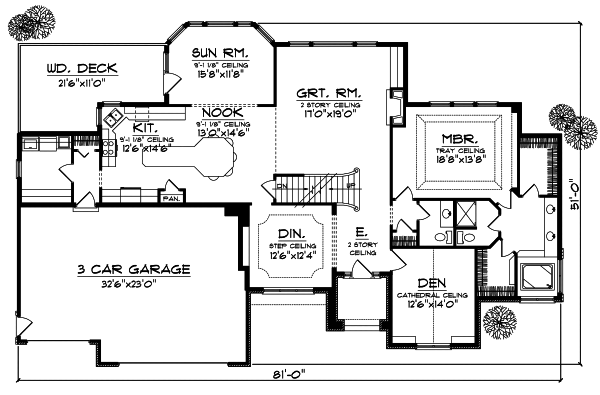 Main Floor Plan: 7-713