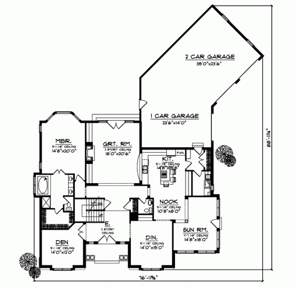 Main Floor Plan: 7-714