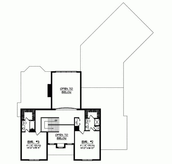 Upper/Second Floor Plan: 7-714