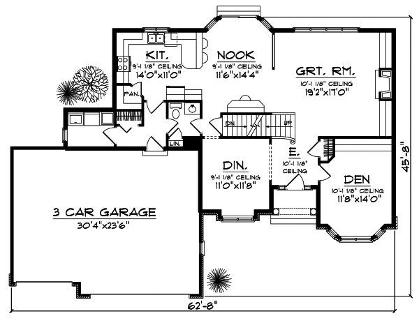 Main Floor Plan: 7-718