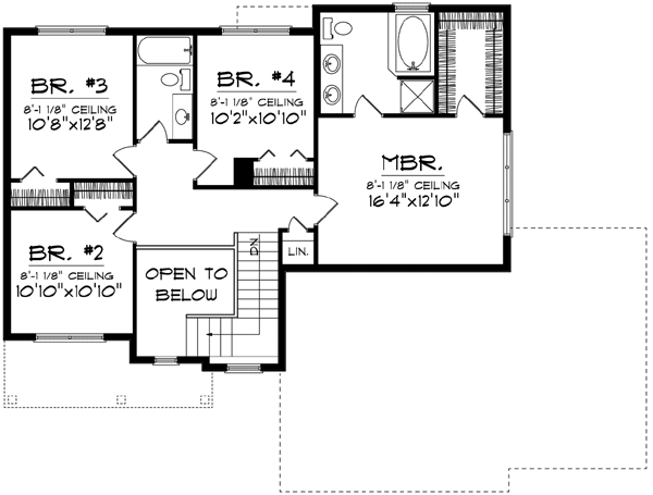 Upper/Second Floor Plan: 7-719