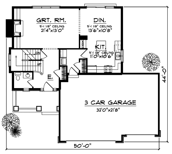 Main Floor Plan: 7-720
