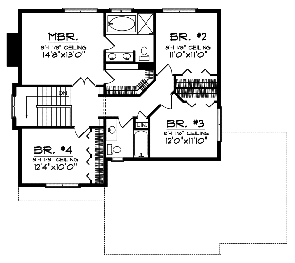 Upper/Second Floor Plan: 7-720
