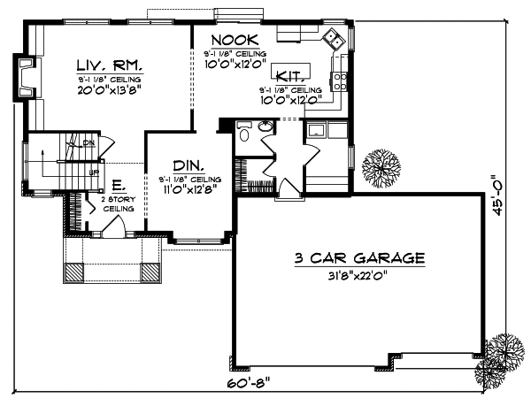 Main Floor Plan: 7-723