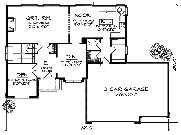 Main Floor Plan: 7-724