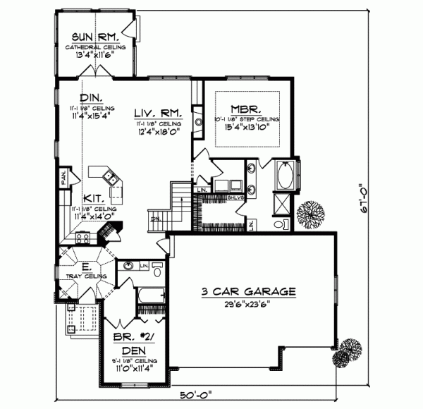 Main Floor Plan: 7-728