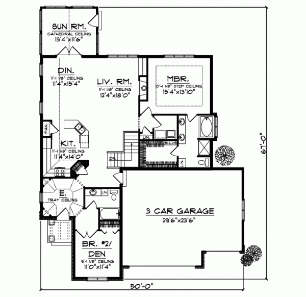 Main Floor Plan: 7-729