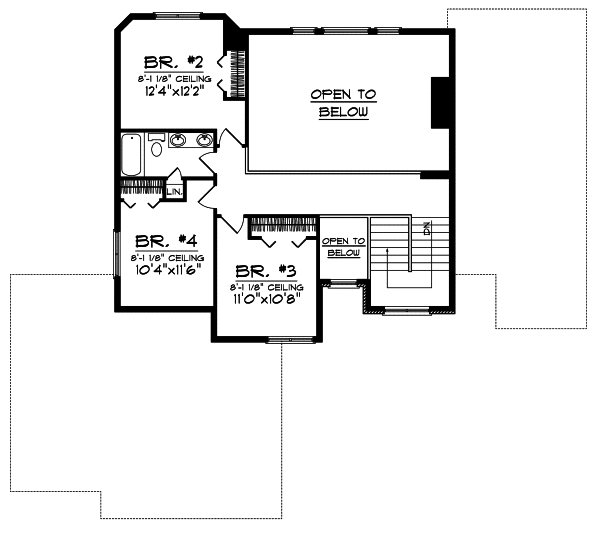 Upper/Second Floor Plan:7-734