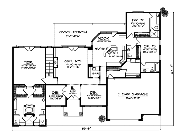 Main Floor Plan: 7-737