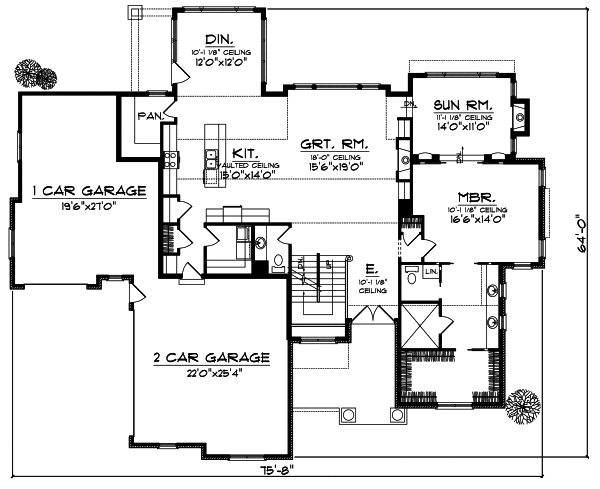 Main Floor Plan: 7-738
