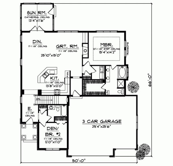 Main Floor Plan: 7-740