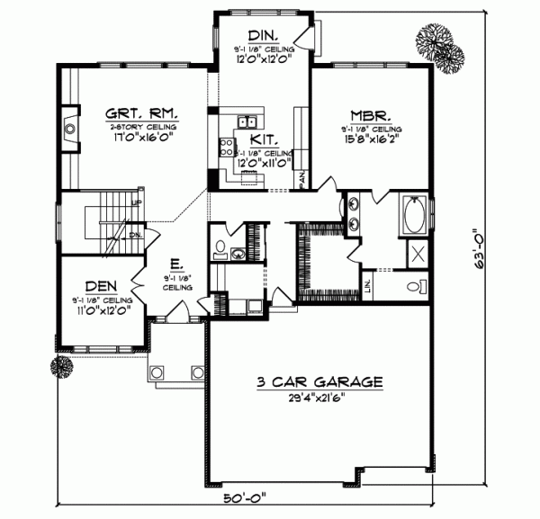 Main Floor Plan: 7-742