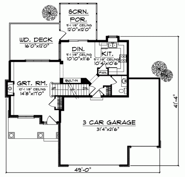 Main Floor Plan: 7-743