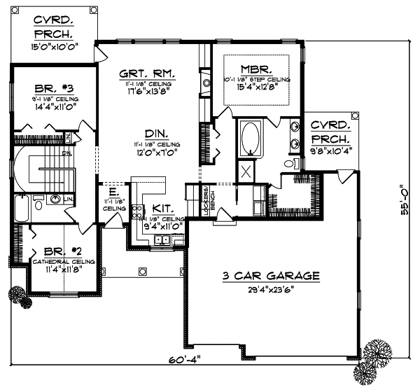 Main Floor Plan: 7-744