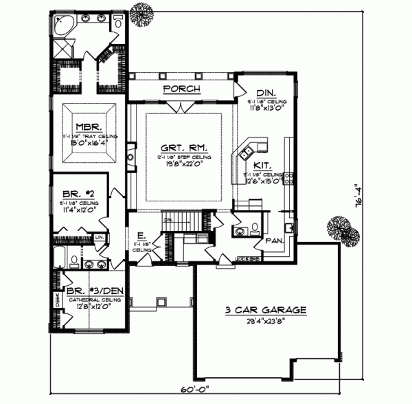 Main Floor Plan: 7-746