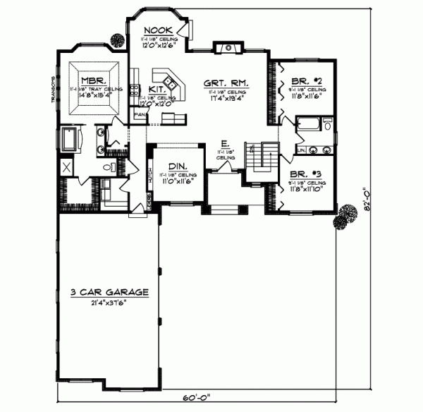 Main Floor Plan: 7-747