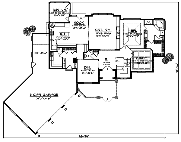 Main Floor Plan: 7-748