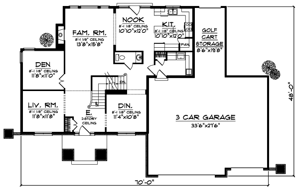 Main Floor Plan: 7-750