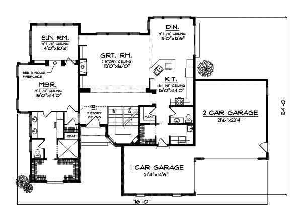 Main Floor Plan: 7-752