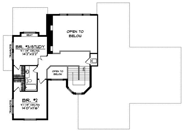 Upper/Second Floor Plan: 7-752