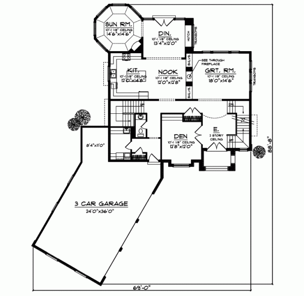 Main Floor Plan: 7-755
