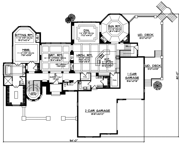 Main Floor Plan: 7-756